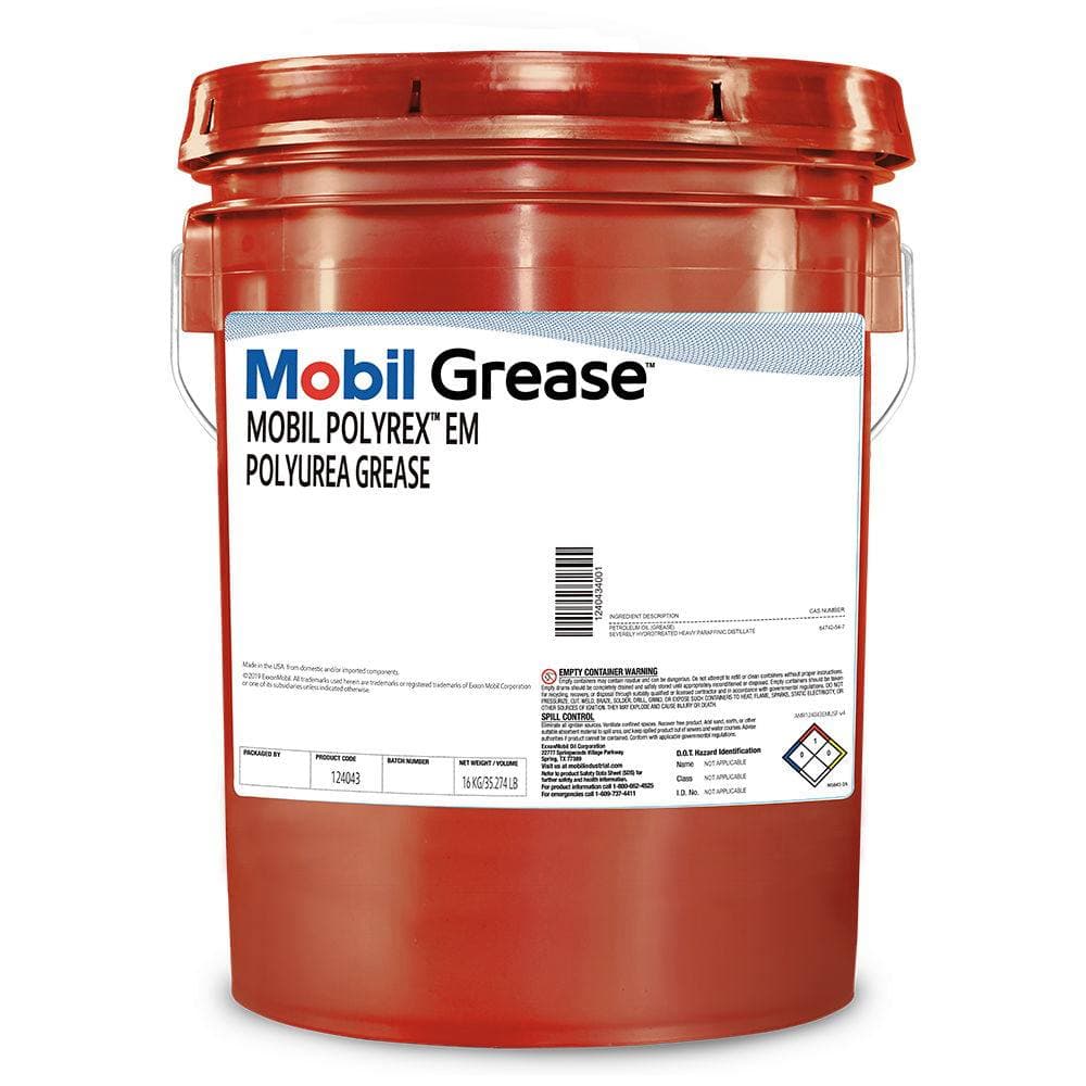 Mobil -  گریس MOBIL POLYREX EM - تصویر محصول 1