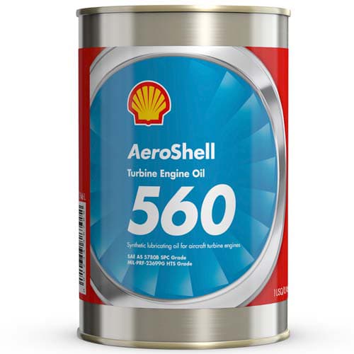 Shell - روغن توربین ایروشل 560 - تصویر محصول 1