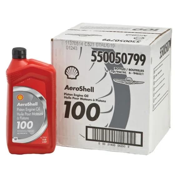 Shell - روغن پیستون ایروشل 100 - تصویر محصول 1