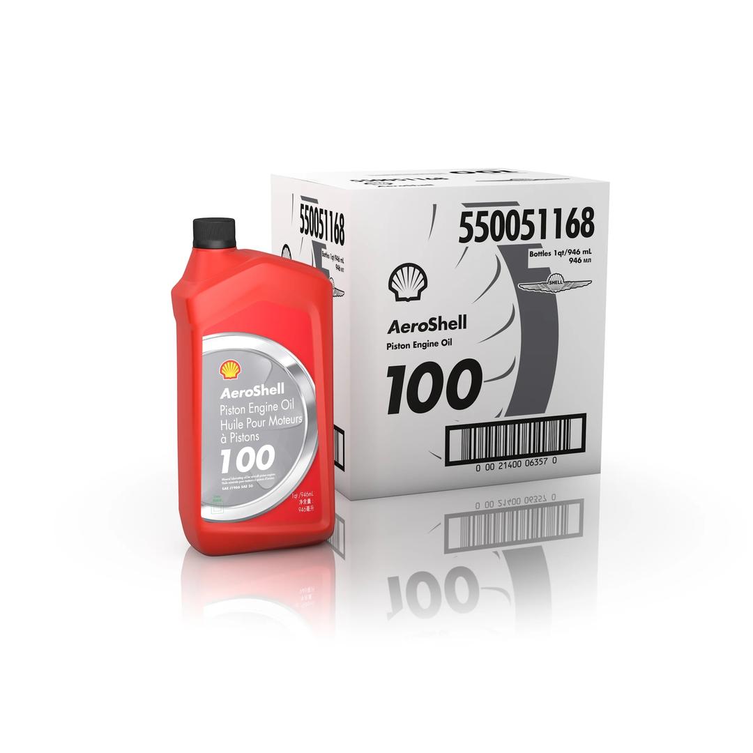 Shell - روغن پیستون ایروشل 100 - تصویر محصول 1